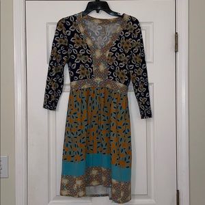 Anthropologie Pinkerton flower dress